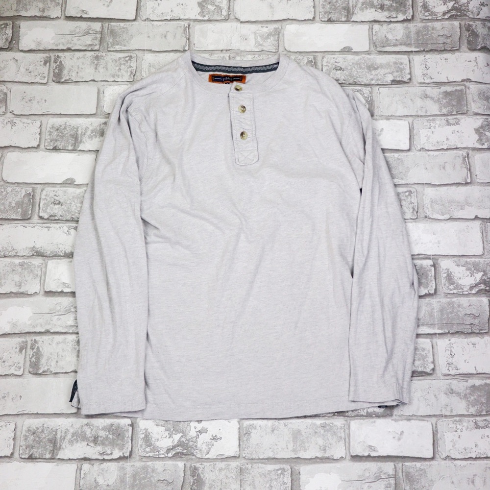 PD&C Button Collar Long Sleeve Shirt